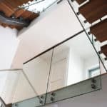 Image of custom glass railing