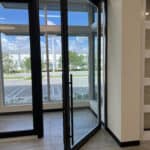 Pivot door located at Aldora Coral Springs, Florida location