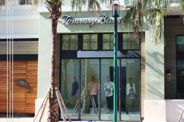 Tommy Bahama Storefront Windows